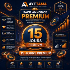 Annonce Premium de 15 jours