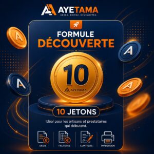 Formule Découverte 10 Jetons ayetama