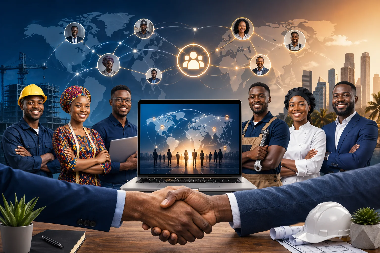 Mise en relation professionnelle artisans