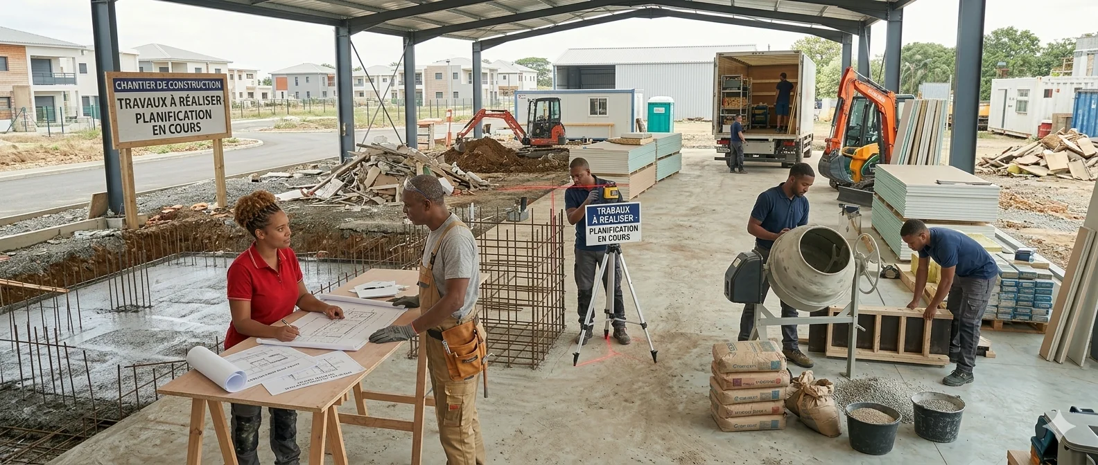 Suivi de projets et travaux BTP