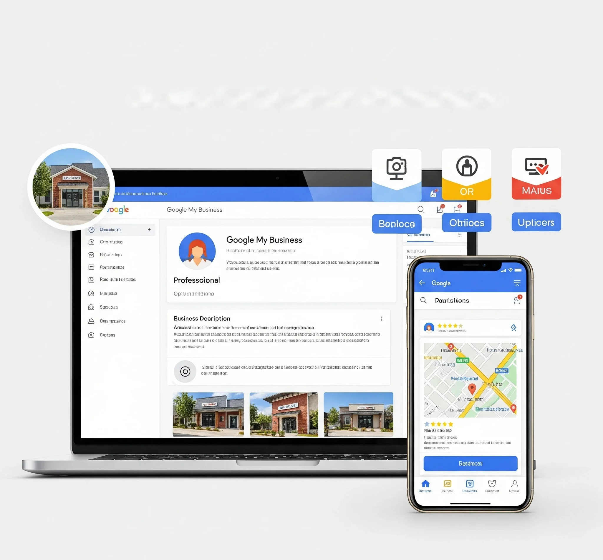 Publication d'annonce sur fiche google