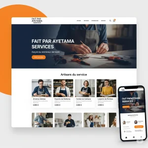 Création de site professionnel