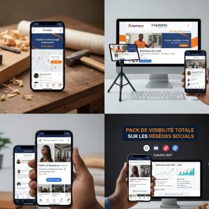 Pack de réseaux sociaux
