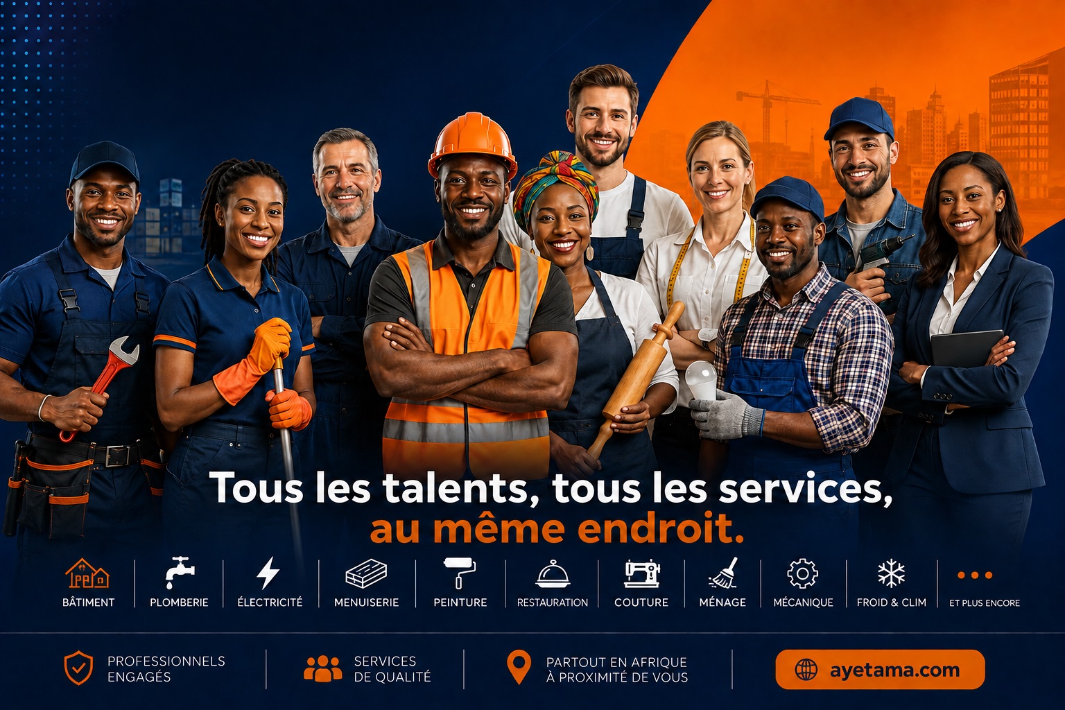 Promotion et mise en relation locales et nationales des artisans et prestataires AyetamA